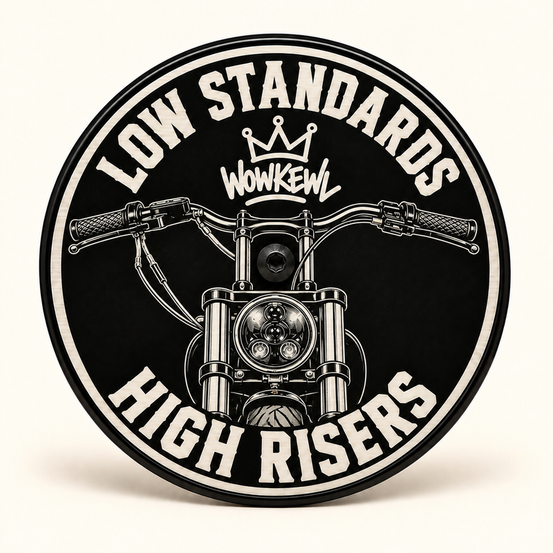 WOWKEWL Low Standards High Risers – Luftrenarlock 5,5″