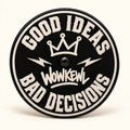 Luftrenarlock 5,5 tum med Good Ideas Bad Decisions-motiv