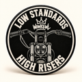 Luftrenarlock 5,5 tum med Low Standards High Risers-motiv