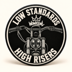 Luftrenarlock 5,5 tum med Low Standards High Risers-motiv