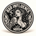 Luftrenarlock 5,5 tum med Bad Influence-motiv