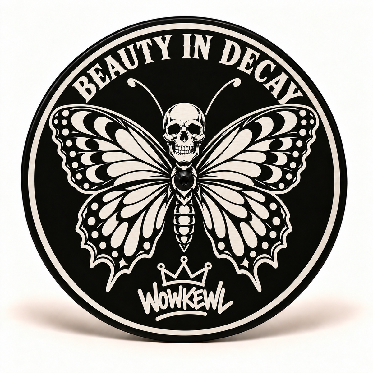 WOWKEWL Beauty in Decay – luftrenarlock på vit bakgrund