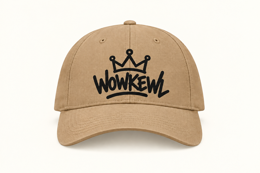 WOWKEWL Crown Cap – Khaki