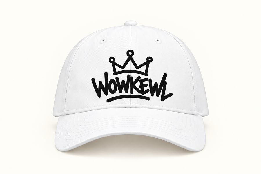 WOWKEWL Crown Cap – Vit