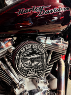 Visualisering av Do Not Disturb monterat på motorcykel