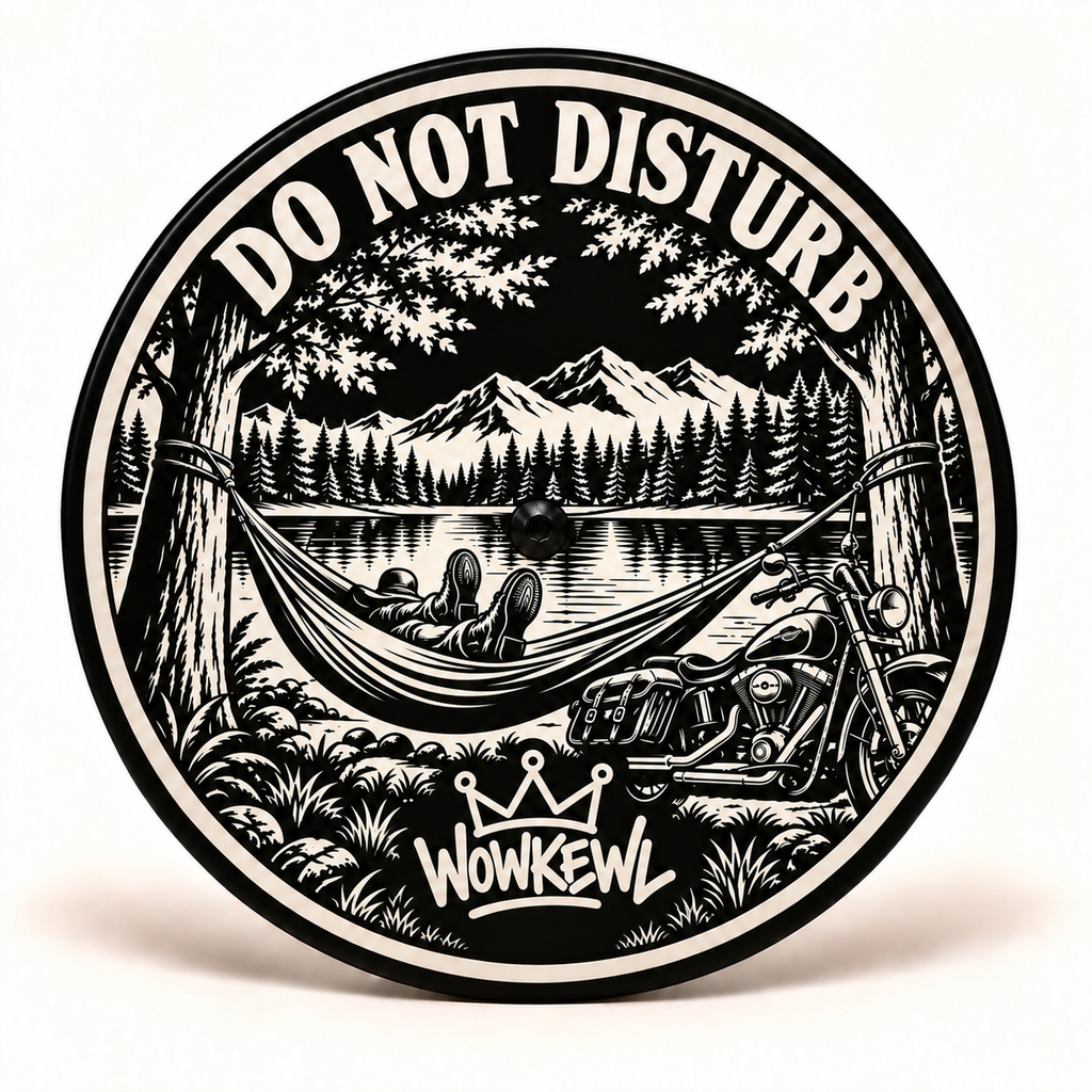 WOWKEWL Do Not Disturb – luftrenarlock på vit bakgrund