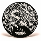WOWKEWL Dragon – luftrenarlock på vit bakgrund
