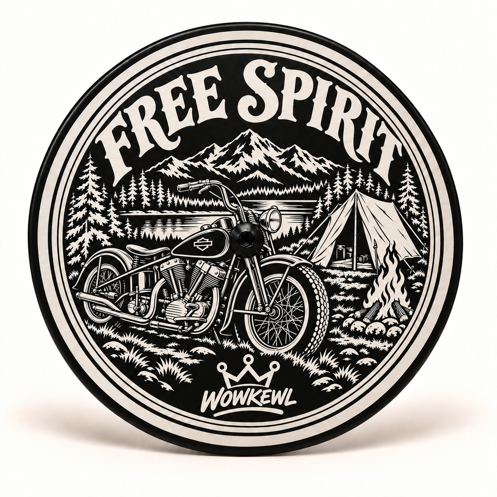 WOWKEWL Free Spirit – luftrenarlock mot vit bakgrund
