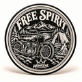 WOWKEWL Free Spirit – luftrenarlock mot vit bakgrund