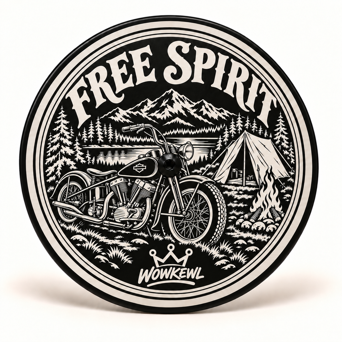 WOWKEWL Free Spirit – luftrenarlock mot vit bakgrund