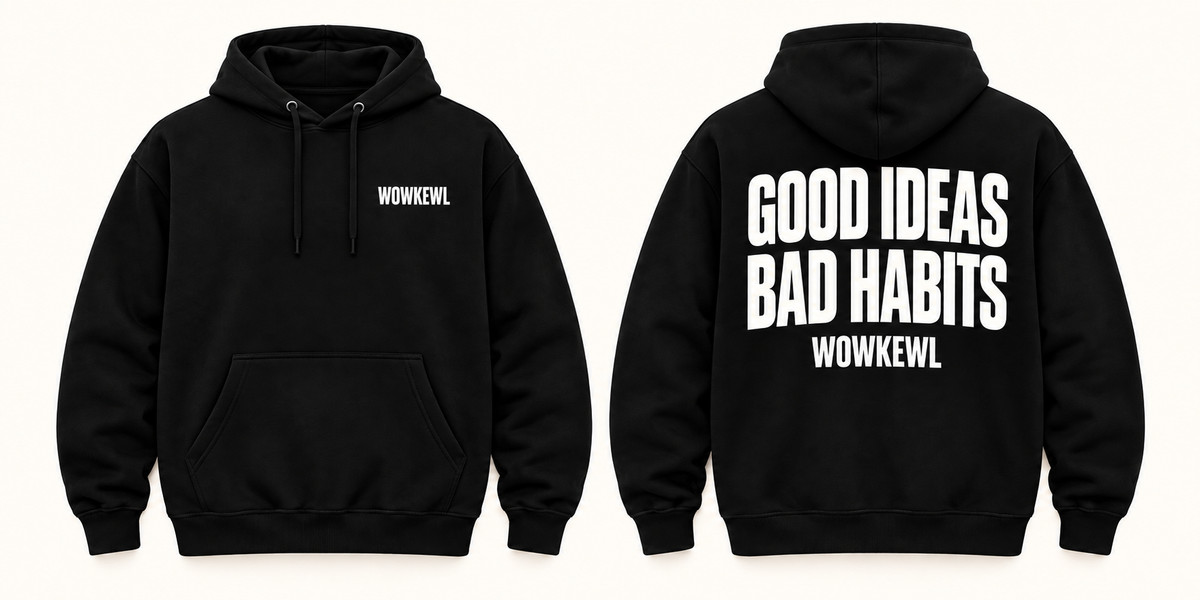 WOWKEWL Good Ideas Hoodie