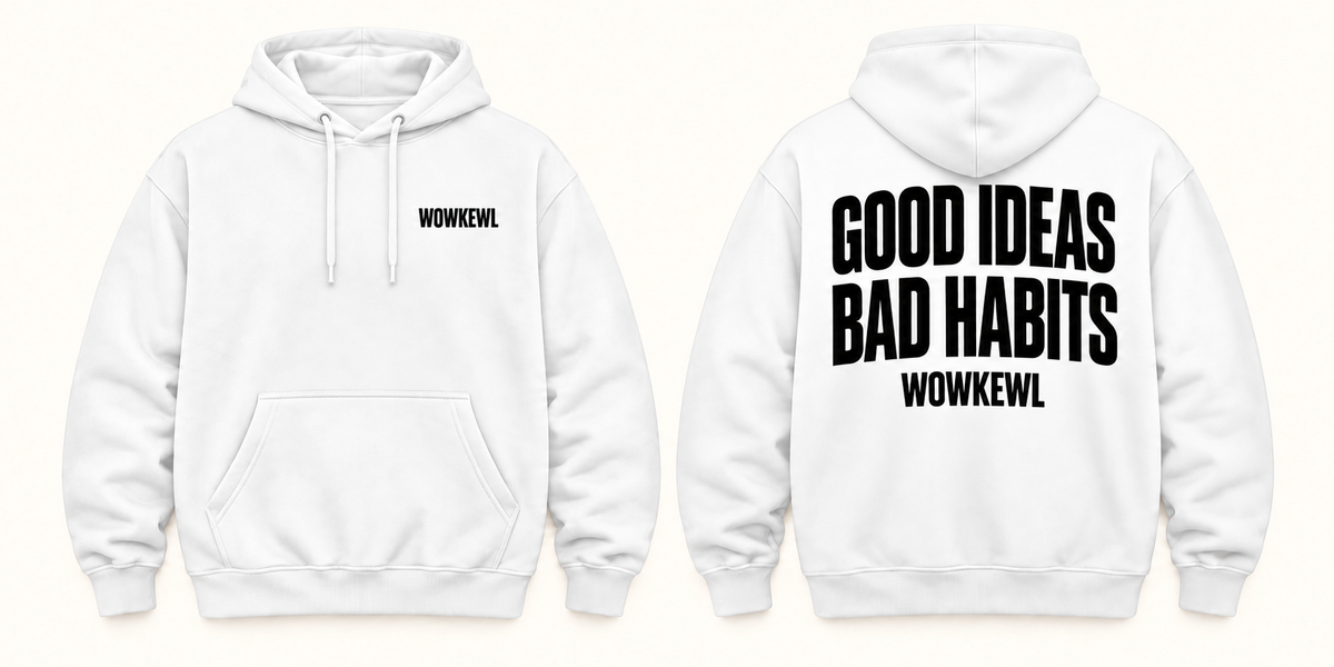 WOWKEWL Good Ideas Hoodie