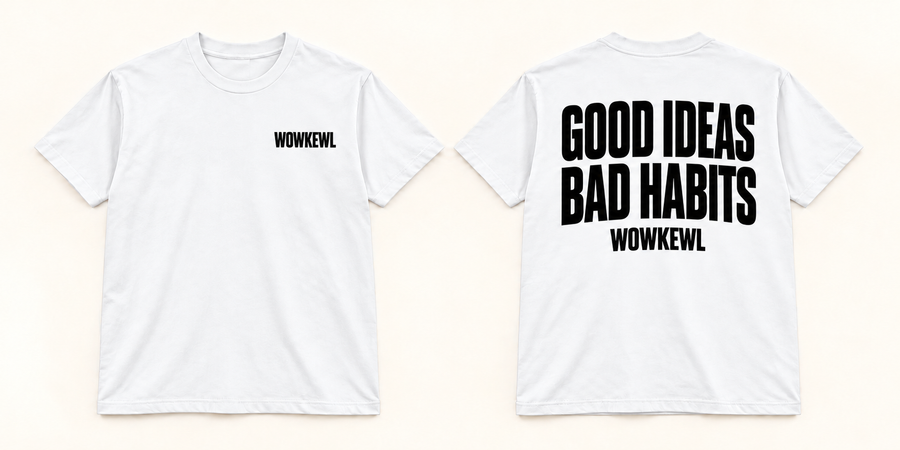 WOWKEWL Good Ideas Tee – Vit