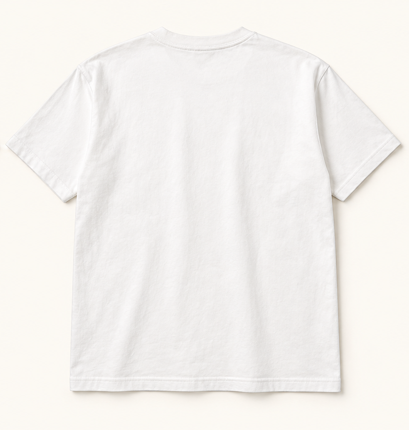 WOWKEWL Social Club Tee – vit – baksida