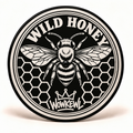 WOWKEWL Wild Honey – luftrenarlock på vit bakgrund