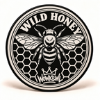 WOWKEWL Wild Honey – luftrenarlock på vit bakgrund
